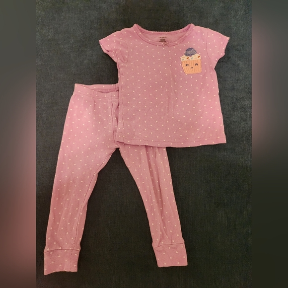 Carter's Other - CARTERS 18 MONTH CUPCAKE PAJAMAS
